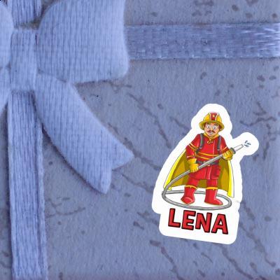 Sticker Lena Firefighter Image