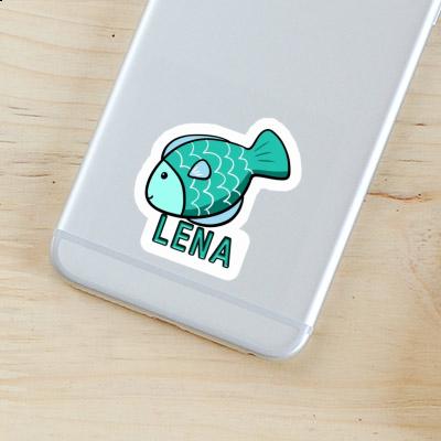 Sticker Lena Fish Image