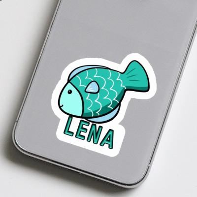 Sticker Lena Fish Image