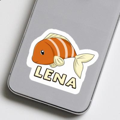 Lena Autocollant Poisson Image