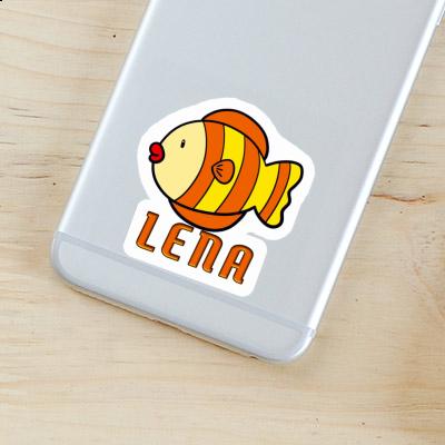 Sticker Fish Lena Laptop Image