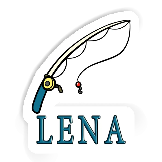 Sticker Fishing Rod Lena Gift package Image