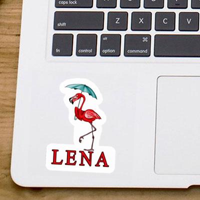 Autocollant Lena Flamant Laptop Image