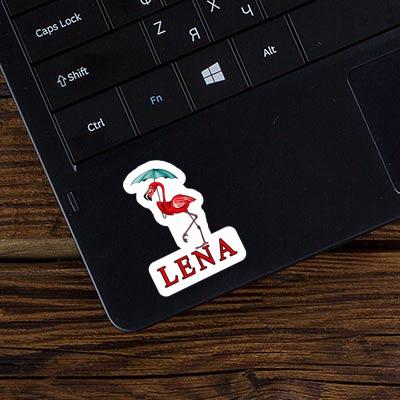 Autocollant Lena Flamant Laptop Image