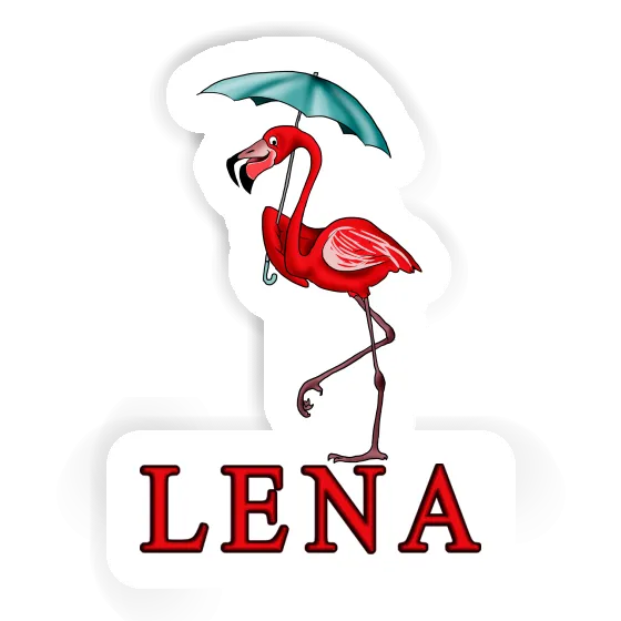 Aufkleber Lena Flamingo Gift package Image