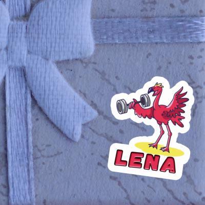 Sticker Lena Gewichtheber Image