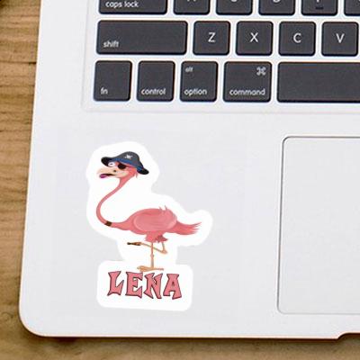 Lena Sticker Flamingo Laptop Image