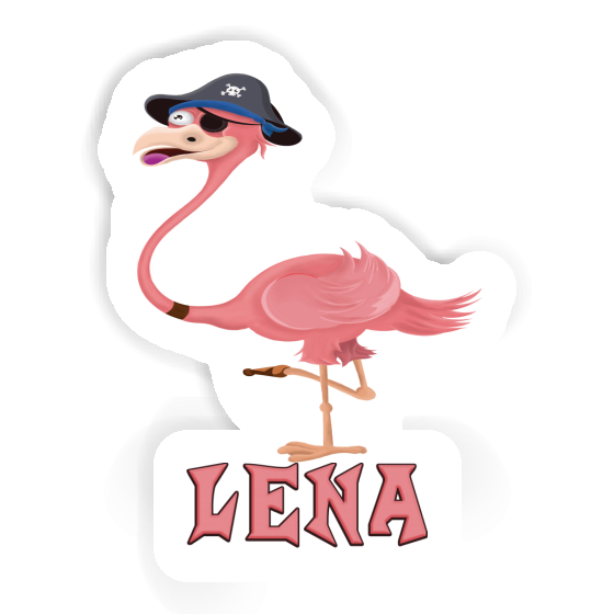 Lena Sticker Flamingo Gift package Image