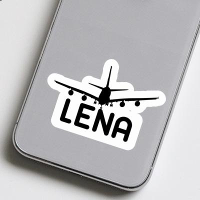 Airplane Sticker Lena Laptop Image