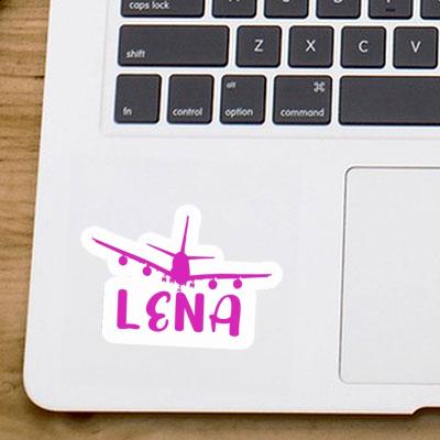 Lena Sticker Airplane Gift package Image