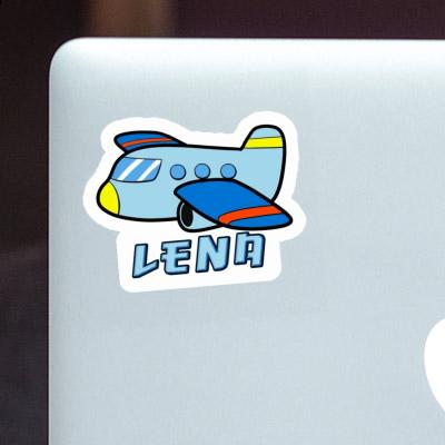 Flugzeug Sticker Lena Notebook Image