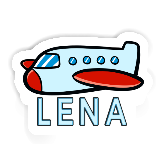 Lena Autocollant Avion Image