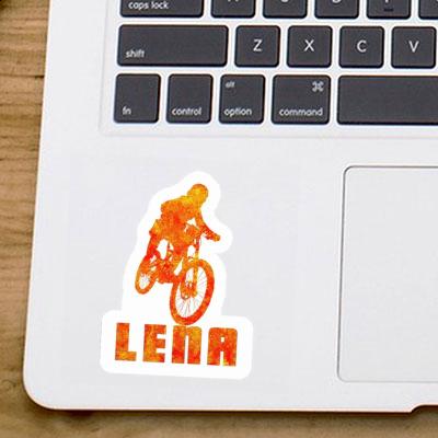 Lena Autocollant Freeride Biker Image