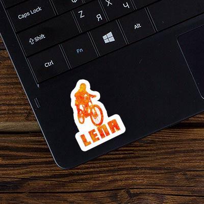 Freeride Biker Sticker Lena Image