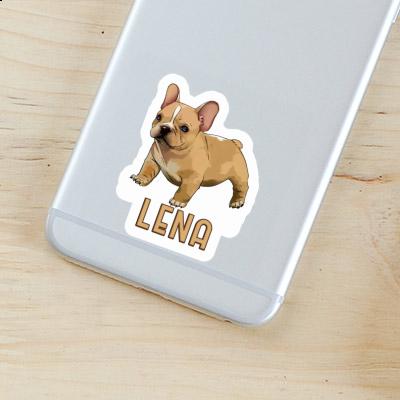 Autocollant Lena Bouledogue Laptop Image