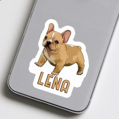 Lena Sticker Frenchie Notebook Image