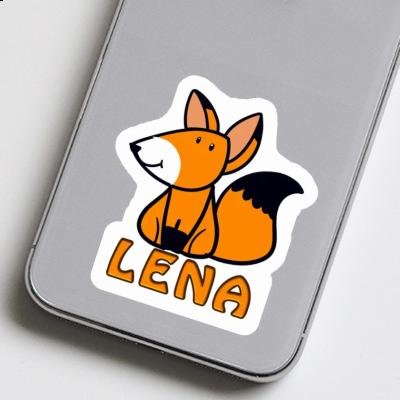 Renard Autocollant Lena Notebook Image