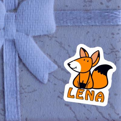 Renard Autocollant Lena Notebook Image