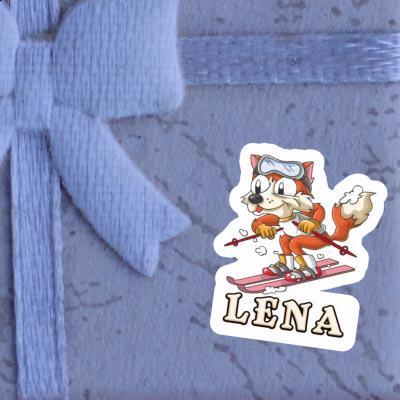 Skifahrer Sticker Lena Gift package Image