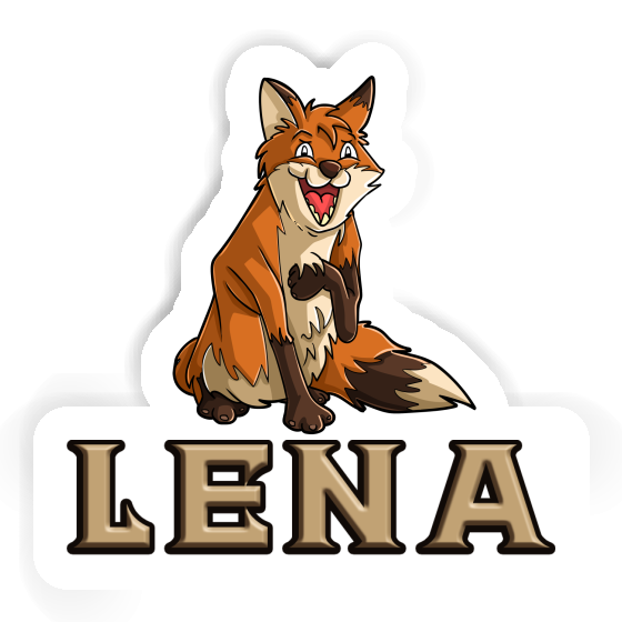 Renard Autocollant Lena Image