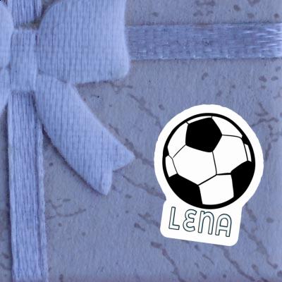 Autocollant Lena Ballon de foot Notebook Image