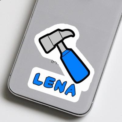 Hammer Sticker Lena Notebook Image