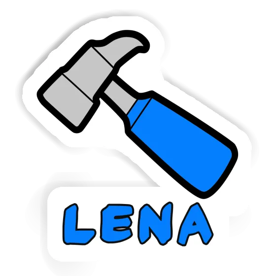 Hammer Sticker Lena Notebook Image