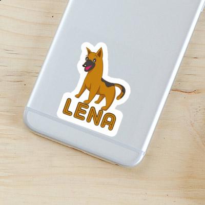 German Shepherd Sticker Lena Laptop Image