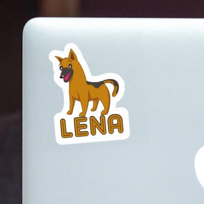 Sheperd Dog Sticker Lena Notebook Image