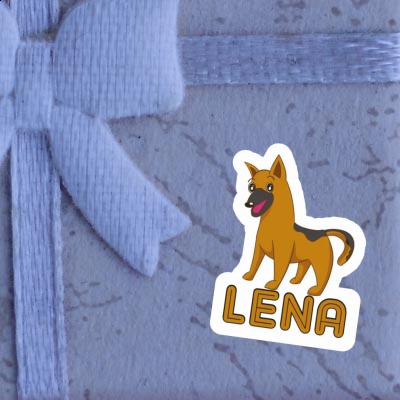 German Shepherd Sticker Lena Notebook Image