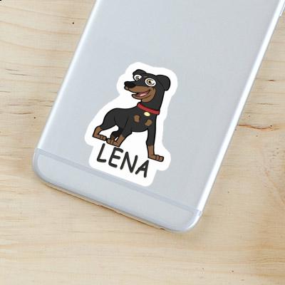 Pinscher Autocollant Lena Notebook Image