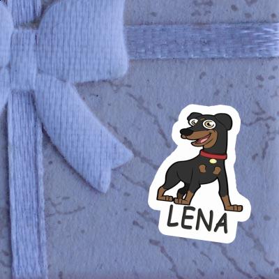 Aufkleber Lena Pinscher Gift package Image