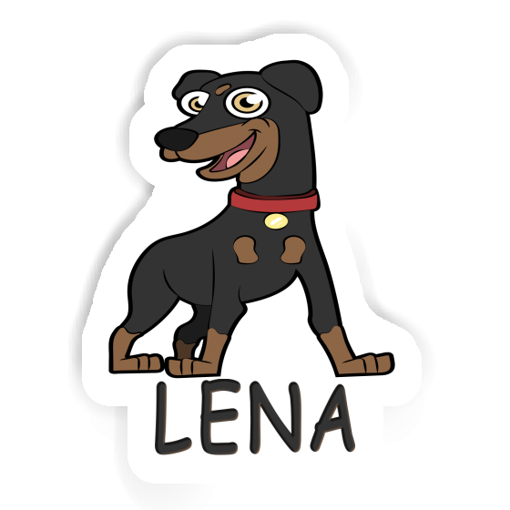 Aufkleber Lena Pinscher Image