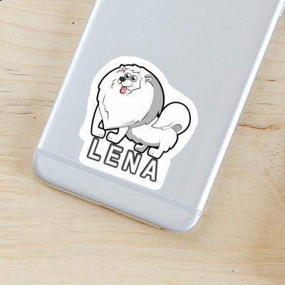 Sticker Lena German Spitz Notebook Image