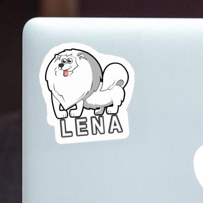 Sticker Lena German Spitz Gift package Image