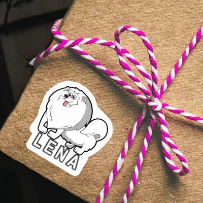 Lena Autocollant Chien Gift package Image