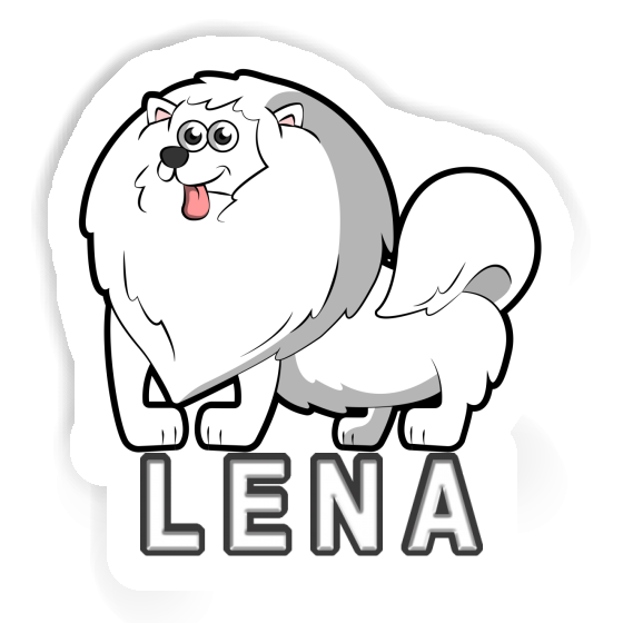 Sticker Lena German Spitz Image