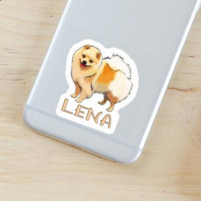 Lena Autocollant Spitz allemand Image