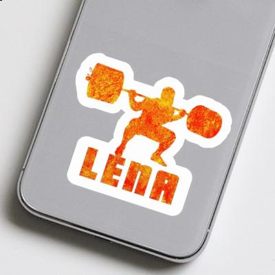 Sticker Weightlifter Lena Gift package Image