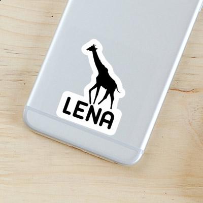 Sticker Giraffe Lena Notebook Image