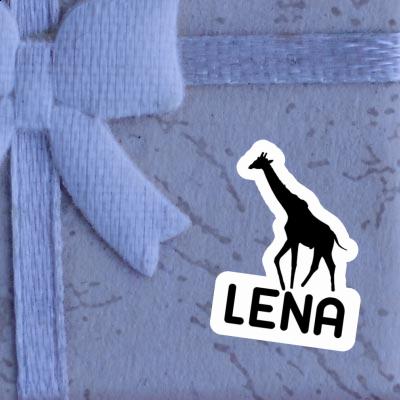 Sticker Giraffe Lena Laptop Image