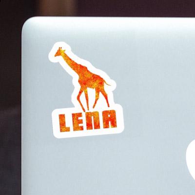 Sticker Lena Giraffe Gift package Image