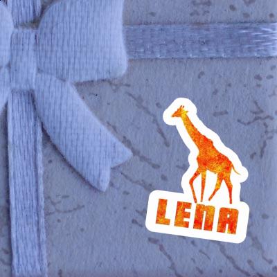 Autocollant Lena Girafe Gift package Image