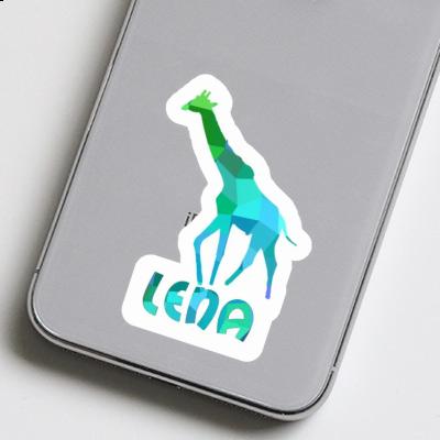 Autocollant Lena Girafe Notebook Image