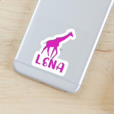 Giraffe Sticker Lena Notebook Image