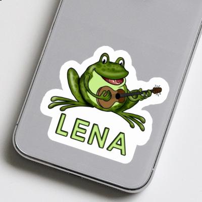 Gitarrenfrosch Aufkleber Lena Notebook Image