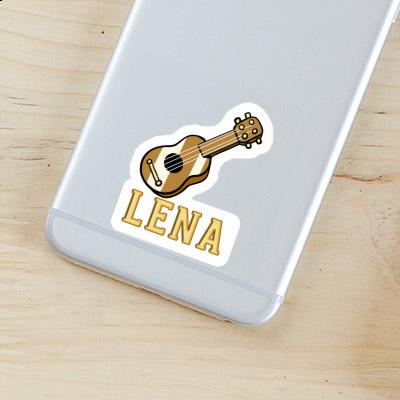 Sticker Lena Guitar Laptop Image