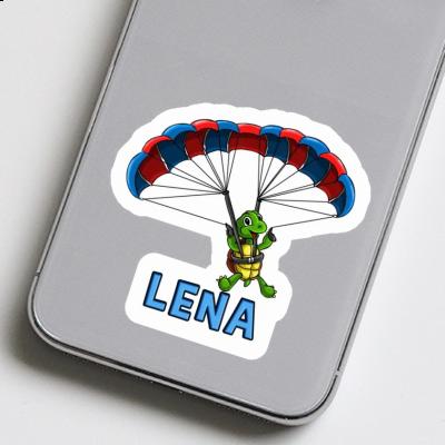 Sticker Lena Gleitschirmpilot Laptop Image