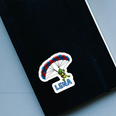 Sticker Lena Gleitschirmpilot Notebook Image