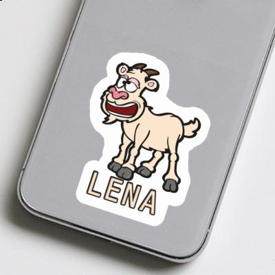 Sticker Lena Ziege Laptop Image